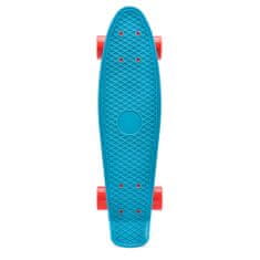 MTR Pennyboard 56 cm AL truck, petrolejový-červený S-100