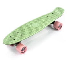 MTR Pennyboard 56 cm AL truck, mätový-ružový S-103