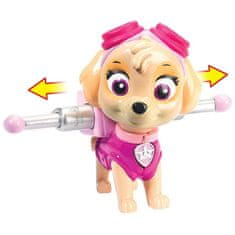 Spin Master Akční figurky Paw Patrol s odznaky na tričko sada 6ks - Skye, Rocky, Zuma