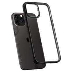 Spigen Ultra Hybrid silikónový kryt na iPhone 12 Pro Max, čierny