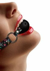 Shots Toys Ouch! Breatheable Ball Gag - Old School Tattoo Style roubík