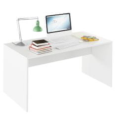 KONDELA Písací stôl Rioma Typ 16 - biela