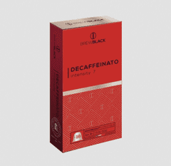 BrewBlack Káva DECAFFEINATO 6x10 kapsúl