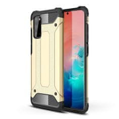 MG Hybrid Armor plastový kryt na Samsung Galaxy A41, zlatý