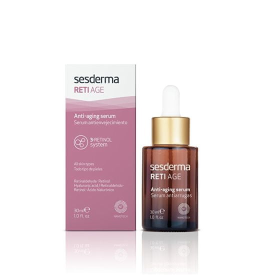 Sesderma Lipozomálne sérum proti starnutiu pleti s liftingovým efektom Reti Age (Anti-Aging Serum) 30 ml