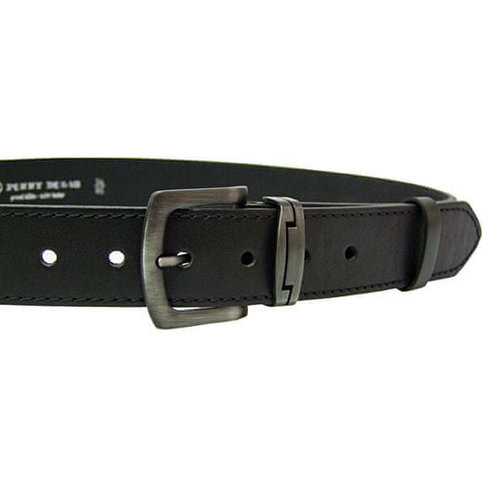 Penny Belts Pánsky kožený opasok 9-1-60 black