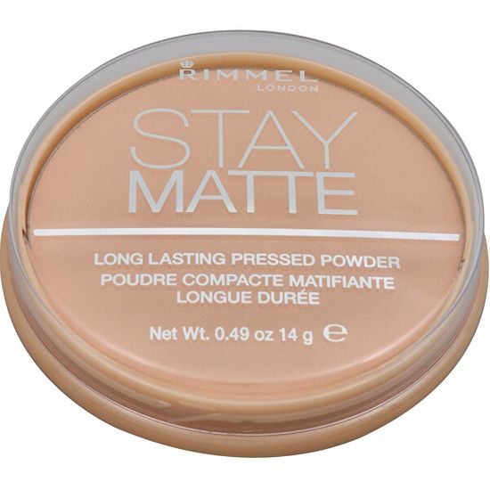 Rimmel Matujúci kompaktný púder Stay Matte 14 g