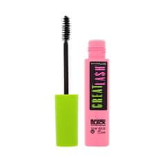 Maybelline Vyživujúce a zhusťujúca riasenka Great Lash Blackest Black 12,5 ml (Odtieň Black)