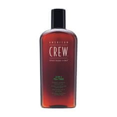 American Crew Šampón s tea tree 3v1 (Shampoo, Conditioner & Body Wash) (Objem 1000 ml)