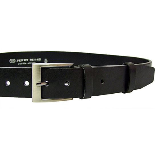 Penny Belts Pánsky kožený opasok 22-60 black