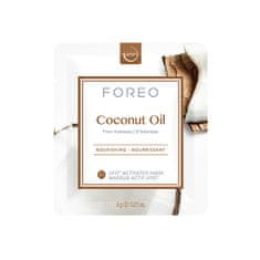 Foreo Vyživujúce pleťová maska Coconut Oil (Nourishing Mask) 6 x 6 g