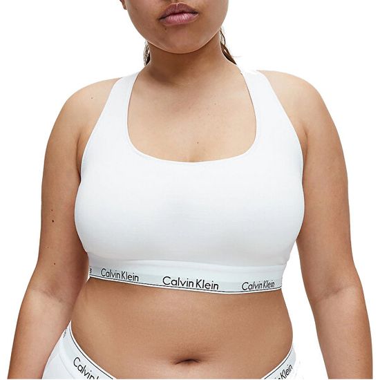 Calvin Klein Dámska podprsenka bralette PLUS SIZE QF5116E-100