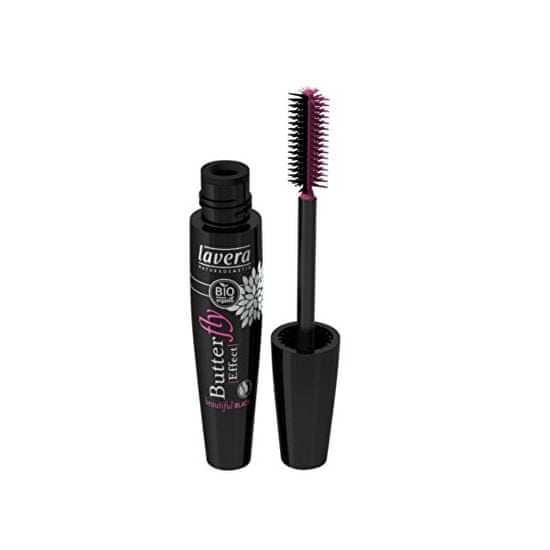 Lavera Riasenka pre objem, natočenie a dĺžku Butterfly Effect (Beautiful Black Mascara) 11 ml