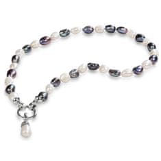 JwL Luxury Pearls Náhrdelník z pravých perál v dvoch odtieňoch JL0316
