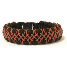 Cordell Paracord náramok Solomon výplet StGB (Rozmer XL (20 - 21 cm))