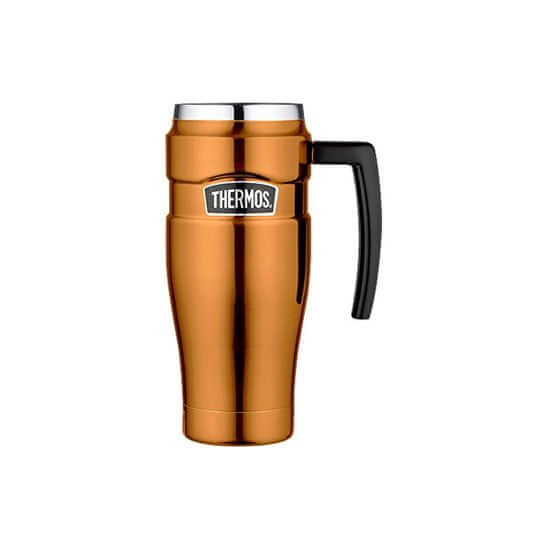 Thermos Style Vodotesný termohrnček s madlom - medená 470 ml