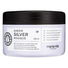 Maria Nila Vyživujúci maska pre blond vlasy Sheer Silver (Masque) 250 ml