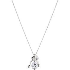 Preciosa Strieborný náhrdelník s trblietavým príveskom Seductive 5065 00