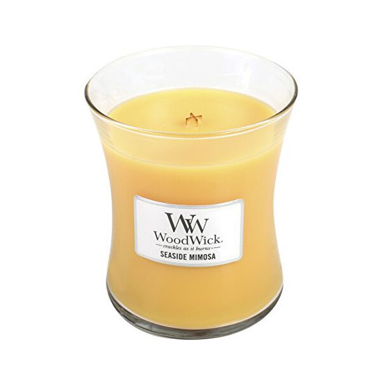 Woodwick Vonná sviečka váza Seaside Mimosa 275 g