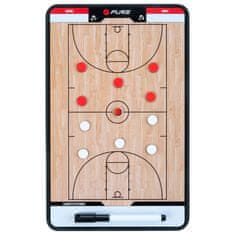 Vidaxl Pure2Improve Obojstranná trénerská doska na basketbal 35x22 cm