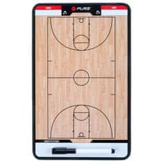 Vidaxl Pure2Improve Obojstranná trénerská doska na basketbal 35x22 cm