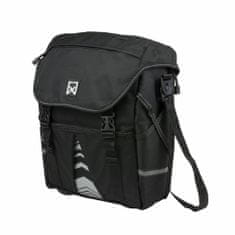 Vidaxl Willex Bike Pannier 1200, 14 l, čierna, 13211