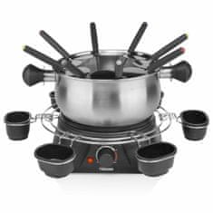 Vidaxl Sada fondue Tristar Family, 1400 W, 1,3 l, nerezová ocel