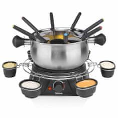 Vidaxl Sada fondue Tristar Family, 1400 W, 1,3 l, nerezová ocel