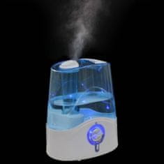 Vidaxl Ultrazvukový zvlhčovač vzduchu s hmlou a svetlom, 6 l, 300 ml/h
