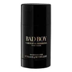 Carolina Herrera Bad Boy - tuhý deodorant 75 ml