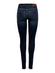 ONLY Dámske džínsy ONLSHAPE Skinny Fit 15180740 Dark Blue Denim (Veľkosť 32/32)