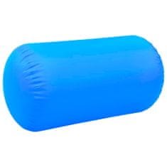 Vidaxl Nafukovací gymnastický valec s pumpou 120x75 cm PVC modrý
