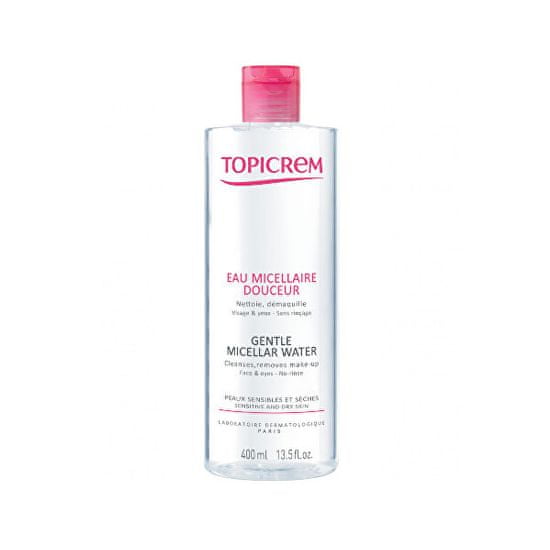 Topicrem Jemná čistiaca micelárna voda pre citlivú pleť a oči (Gentle Micellar Water)