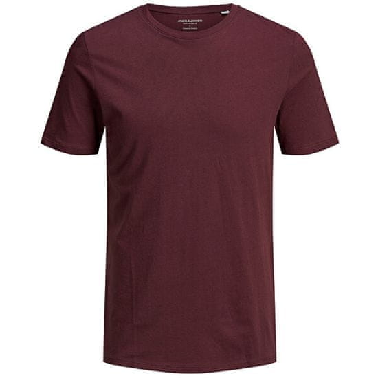 Jack&Jones Pánske tričko JJEORGANIC Slim Fit 12156101 Port Royale