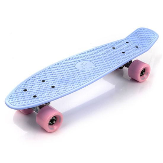 MTR Pennyboard 56 cm AL truck, nebesky modrá-ružová S-104