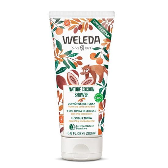 Weleda Sprchový krém Ako v bavlnke ( Nature Cocoon Shower) 200 ml