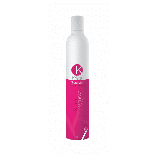 Bbcos Penové tužidlo na vlasy Kristal Basic Strong Mousse 500 ml