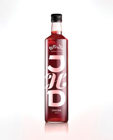 LaFruta koktailový sirup JAHODA