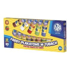 Astra Temperové farby v tube 12x30ml, 83110901