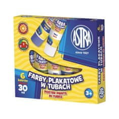 Astra Temperové farby v tube 6x30ml, 83119900