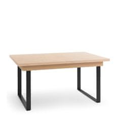 Taranko Rozkladací jedálenský stôl Grande GR-S1 - dub (Grande 01) / čierna