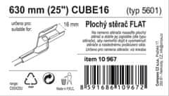 Compass Stierač FLAT BULK (CUBE16) 25"/630mm