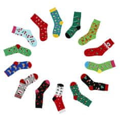 Emi Ross Ponožky Vianoce lízatko, zelené 35-39