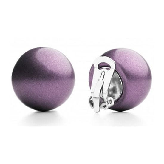 Ballsmania Originálne metalické náušnice O154M-19-3938 Viola Bacco Metal