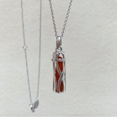 Engelsrufer Dizajnový náhrdelník s príveskom a ruženínom veľ. S ERN-HEAL-RQ-S (retiazka, prívesok)