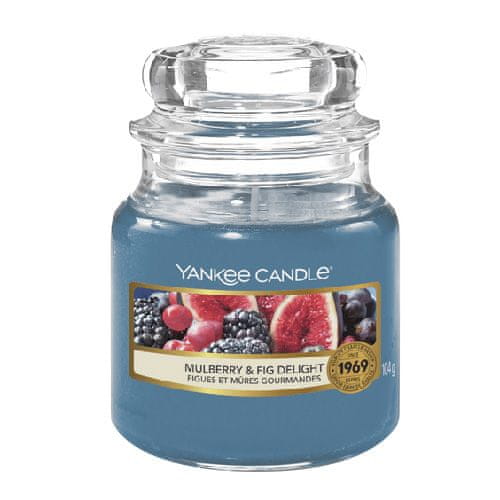 Yankee Candle Sviečka v sklenenej dóze , Lahodné moruše a figy, 104 g