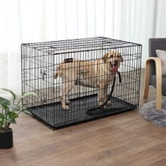 BestPet Klietka pre psa 122 x 76 x 81 XXL STRONG