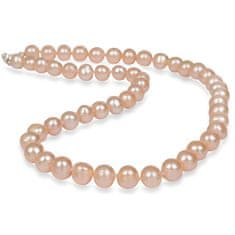 JwL Luxury Pearls Náhrdelník s pravými lososové perlami JL0267