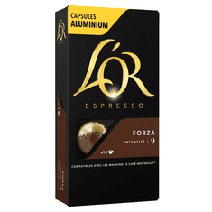 L'Or Espresso Intenso 10 hliníkových kapsulí kompatibilných s kávovary Nespresso®*