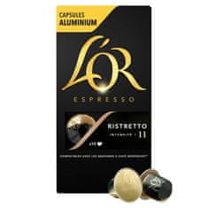 L'Or Espresso Ristretto 10 hliníkových kapsulí kompatibilných s kávovary Nespresso®*